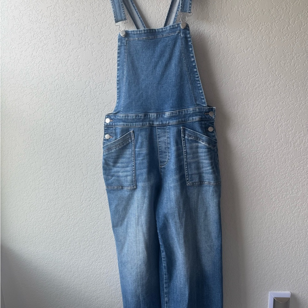 Evereve Blue Denim Overalls